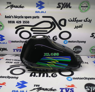باک موتور تریل xl ایکس ال (اکسل)مشکی